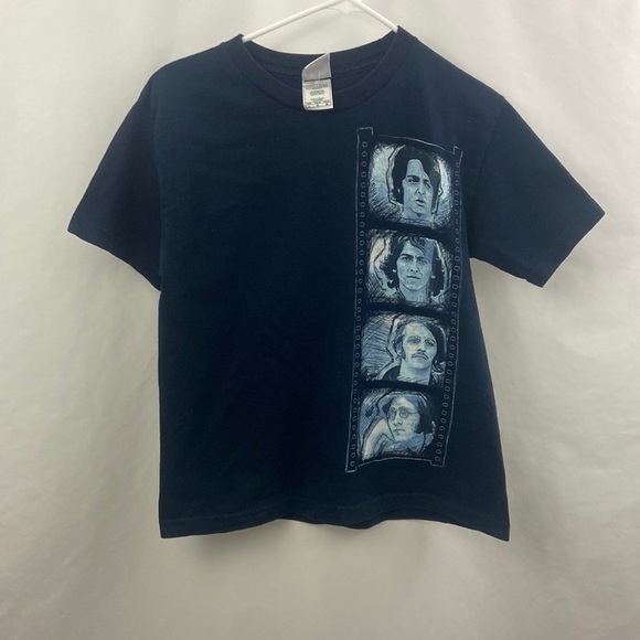 Other - The Beatles 2005 Apple Corp. Kids Youth Size Large Navy Blue T Shirt